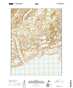 USGS Topographic Map – Iliamna C-6 NW
