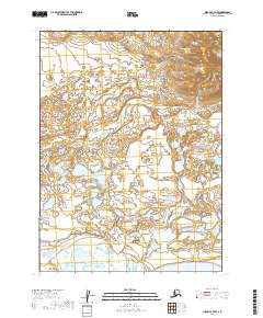 2019 Map of Iliamna C-7 NW, 2019 Print