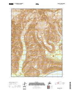 USGS Topographic Map – Iliamna D-1 NE