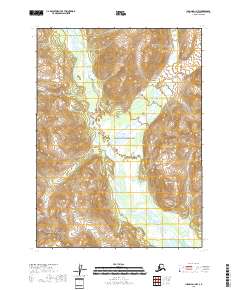 USGS Topographic Map – Iliamna D-1 NW