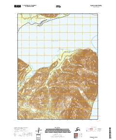 USGS Topographic Map – Iliamna D-1 SE