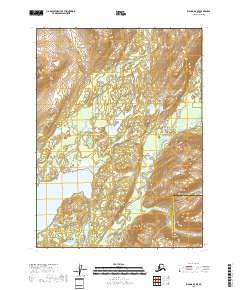 USGS Topographic Map – Iliamna D-3 SE