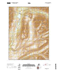 USGS Topographic Map – Iliamna D-4 NE