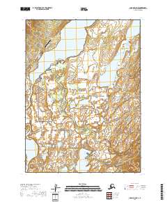 USGS Topographic Map – Iliamna D-5 NW