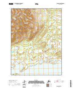 USGS Topographic Map – Iliamna D-5 SE