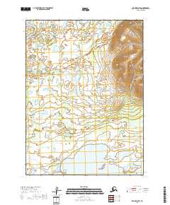 USGS Topographic Map – Iliamna D-5 SW