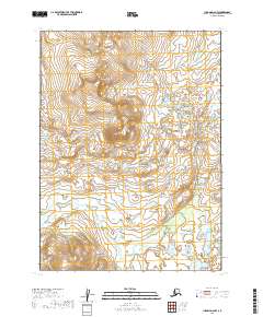 USGS Topographic Map – Iliamna D-6 NW
