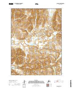 USGS Topographic Map – Iliamna D-7 SE