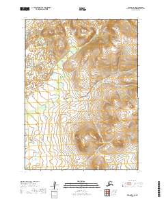 2019 Map of Iliamna D-8 NE, 2019 Print