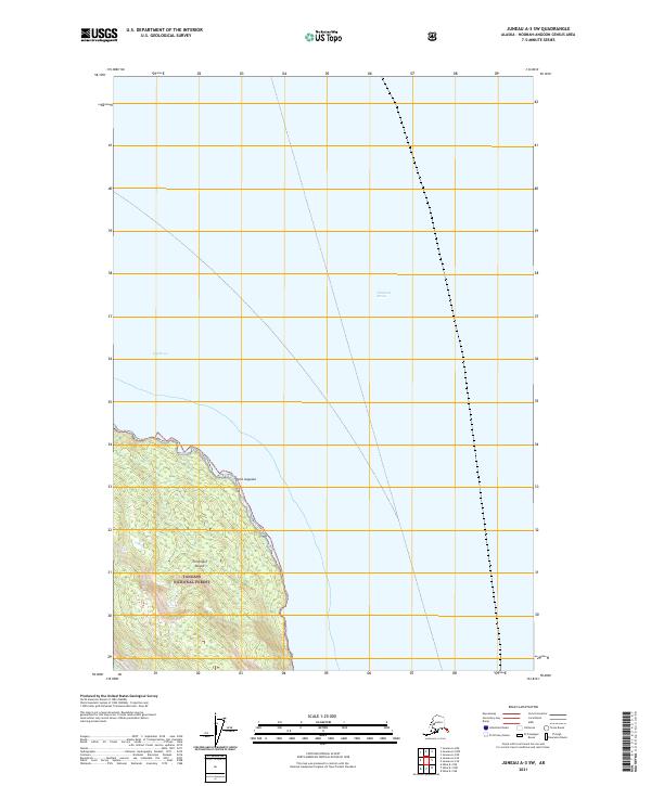 USGS Topographic Map – Juneau A-3 SW