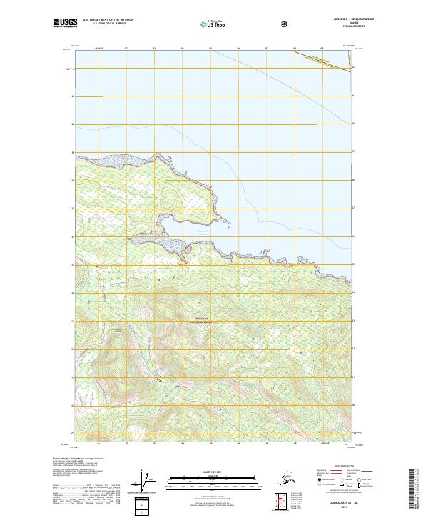 USGS Topographic Map – Juneau A-4 SE