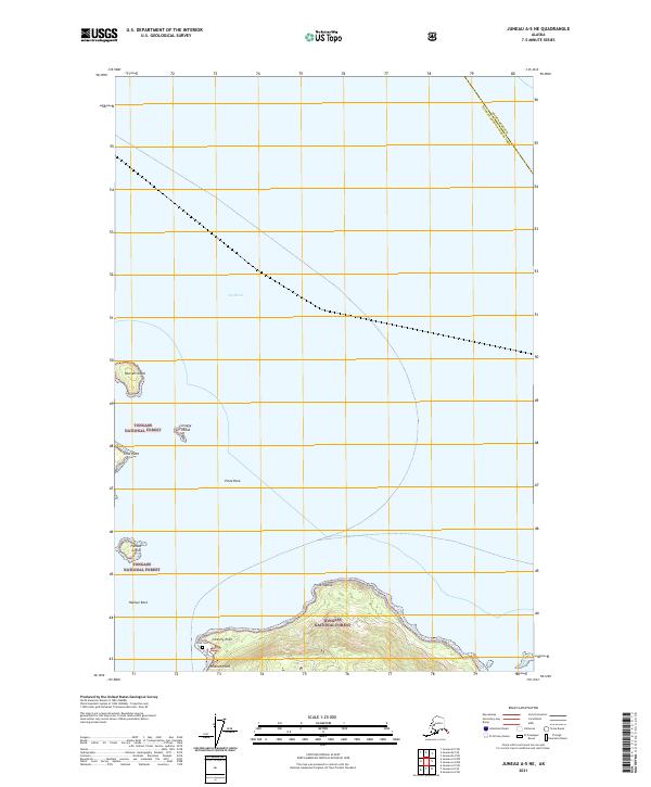 USGS Topographic Map – Juneau A-5 NE