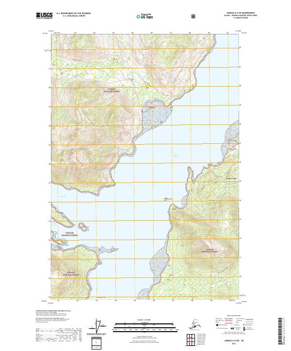 USGS Topographic Map – Juneau A-5 SW