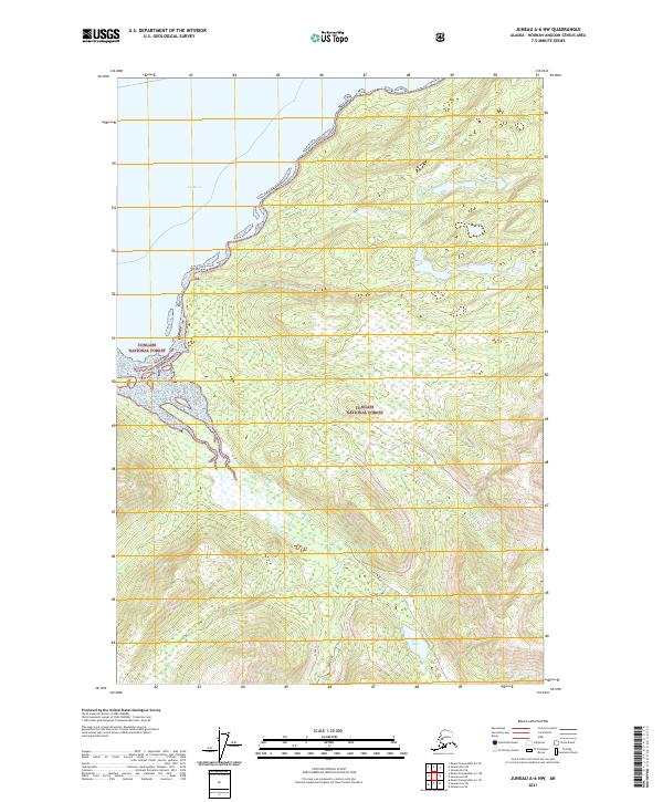 USGS Topographic Map – Juneau A-6 NW