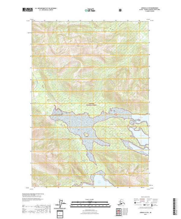 USGS Topographic Map – Juneau A-6 SE