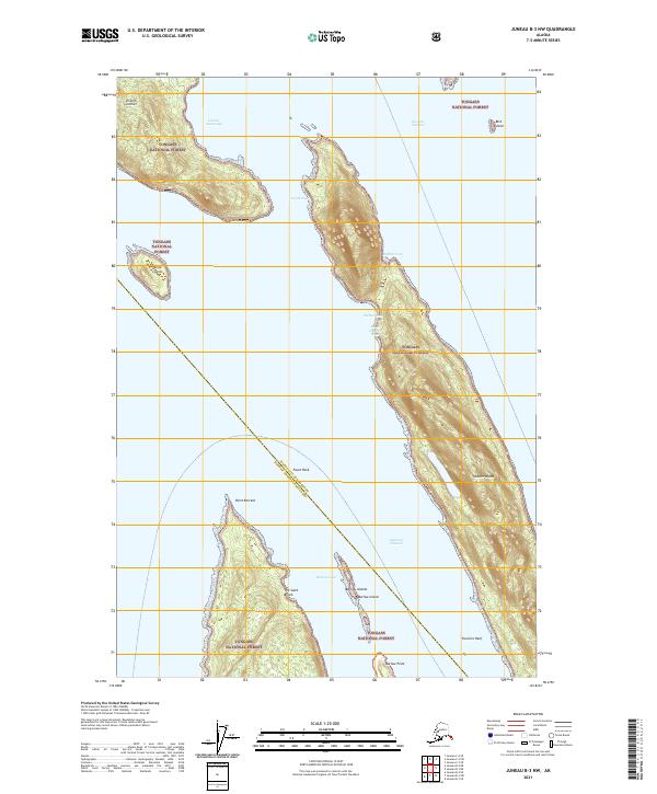 USGS Topographic Map – Juneau B-3 NW
