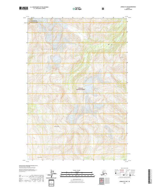 USGS Topographic Map – Juneau B-4 NW
