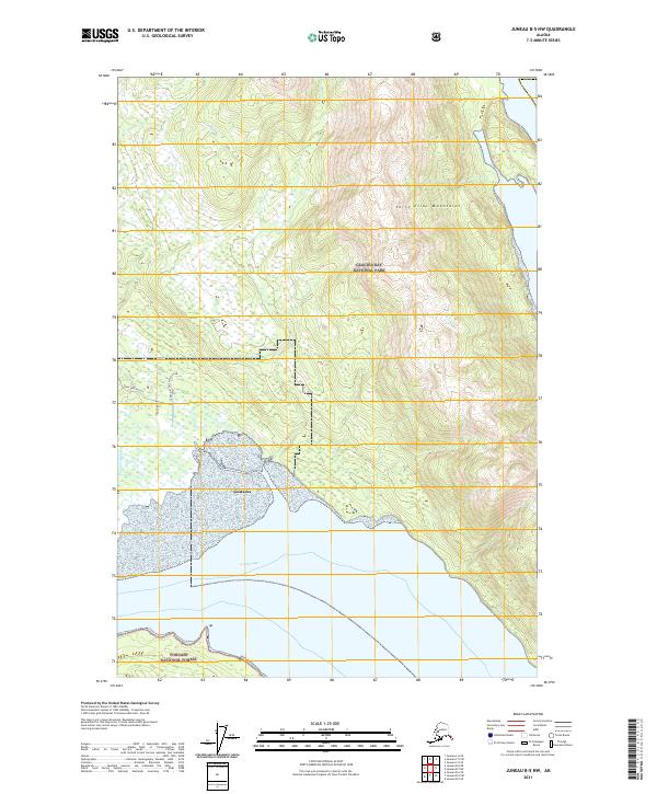 USGS Topographic Map – Juneau B-5 NW