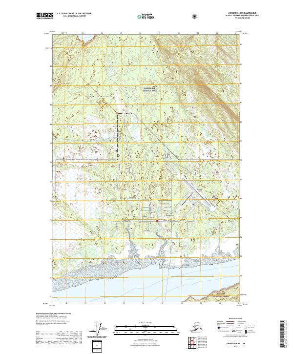 USGS Topographic Map – Juneau B-6 NE