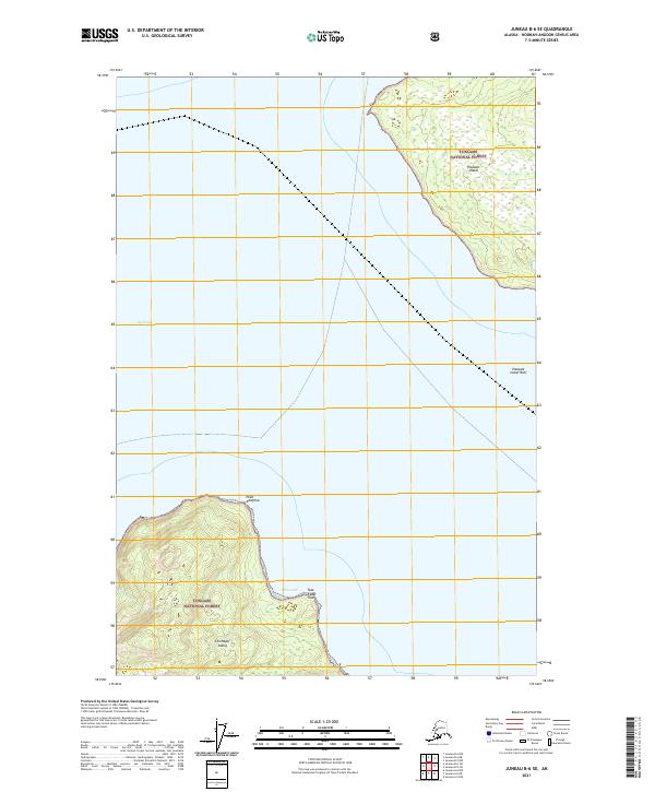 USGS Topographic Map – Juneau B-6 SE