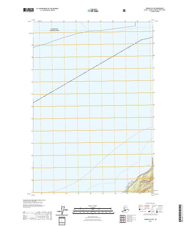 USGS Topographic Map – Juneau B-6 SW