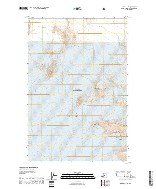 USGS Topographic Map – Juneau C-1 NW