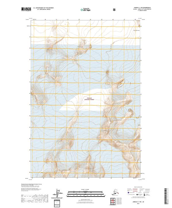 USGS Topographic Map – Juneau C-1 SW