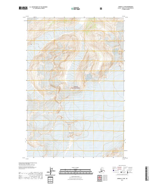 USGS Topographic Map – Juneau C-2 NW
