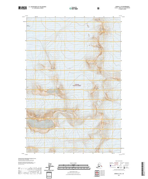 USGS Topographic Map – Juneau C-2 SE