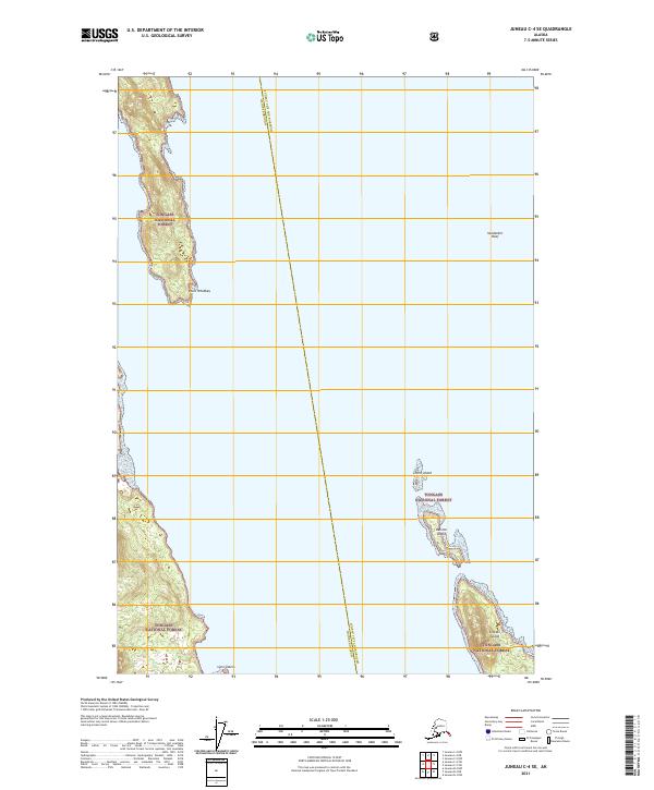 USGS Topographic Map – Juneau C-4 SE
