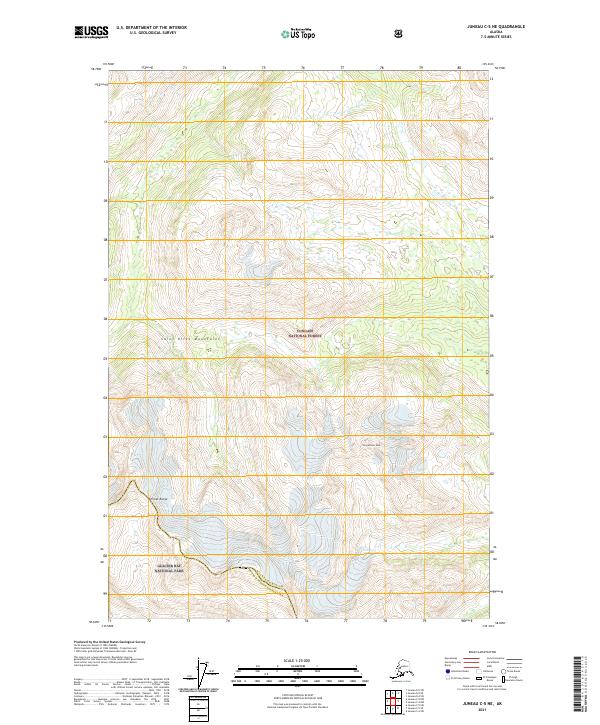 USGS Topographic Map – Juneau C-5 NE