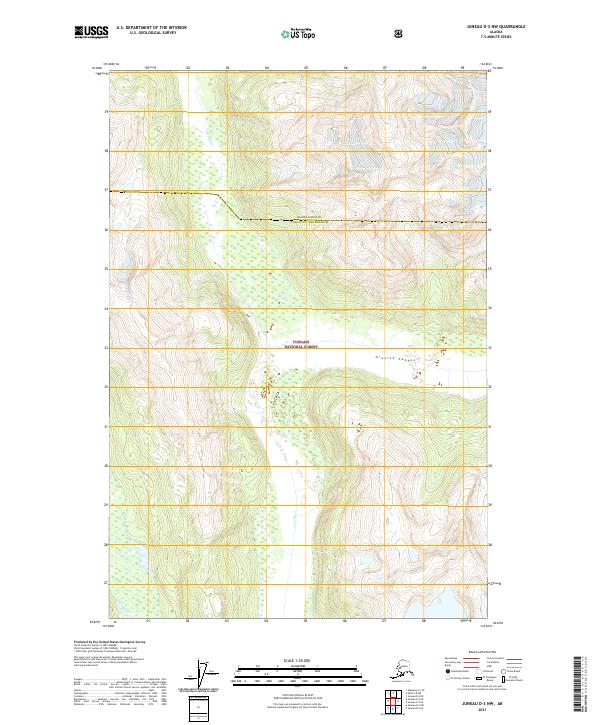USGS Topographic Map – Juneau D-3 NW