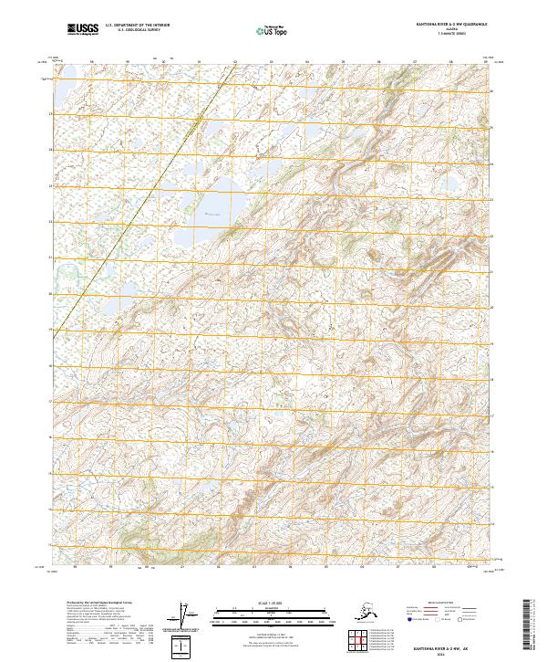 USGS Topographic Map – Kantishna River A-2 NW
