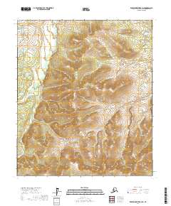 2017 Map of Kantishna River B-4 NE, 2017 Print