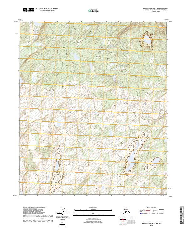 USGS Topographic Map – Kantishna River C-1 NW