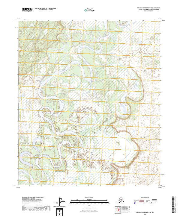 USGS Topographic Map – Kantishna River C-1 SE