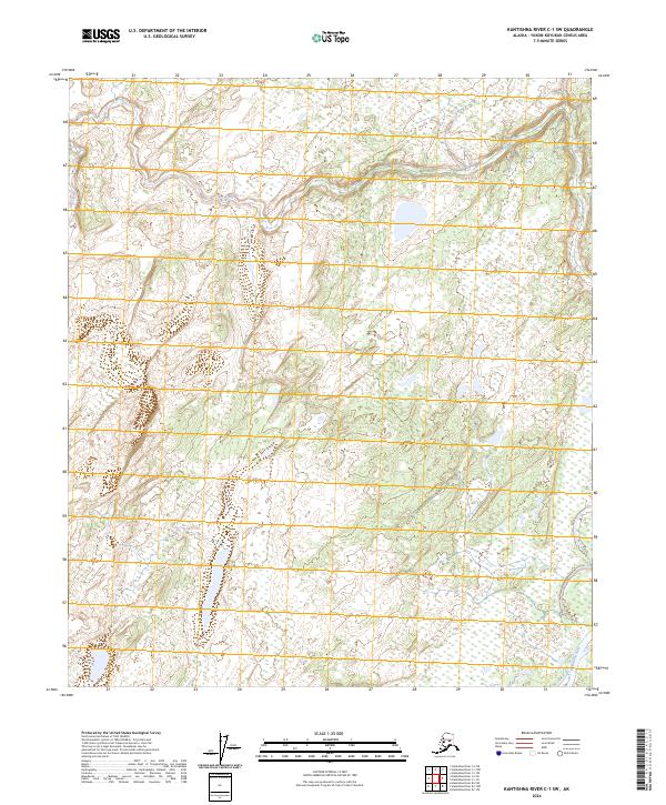 USGS Topographic Map – Kantishna River C-1 SW