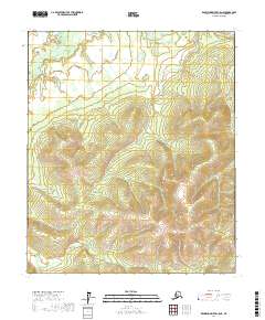 2017 Map of Kantishna River C-5 NE, 2017 Print