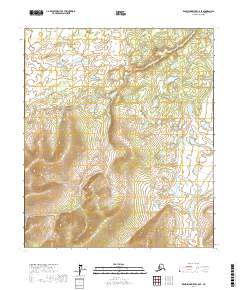 2017 Map of Kantishna River C-6 SE, 2017 Print
