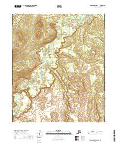 2017 Map of Kantishna River D-2 SE, 2017 Print