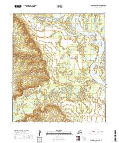 USGS Topographic Map – Kantishna River D-4 NE