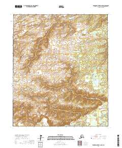 2017 Map of Kantishna River D-4 NW, 2017 Print