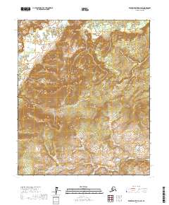 2017 Map of Kantishna River D-4 SW, 2017 Print
