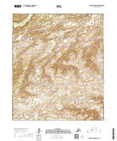 2017 Map of Kantishna River D-5 NE, 2017 Print