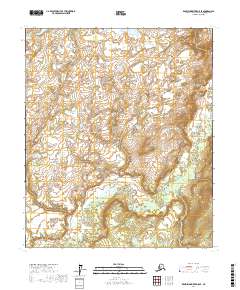 2017 Map of Kantishna River D-5 SE, 2017 Print