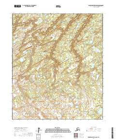 2017 Map of Kantishna River D-6 SW, 2017 Print