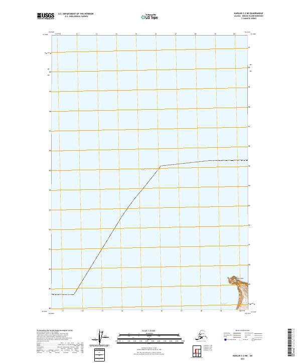 USGS Topographic Map – Karluk C-2 NE