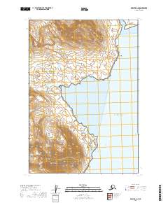 USGS Topographic Map – Karluk D-4 NE