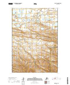 USGS Topographic Map – Karluk D-6 SE