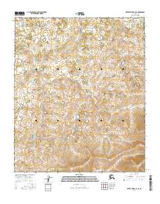 2016 Map of Kateel River A-2 SE, 2016 Print